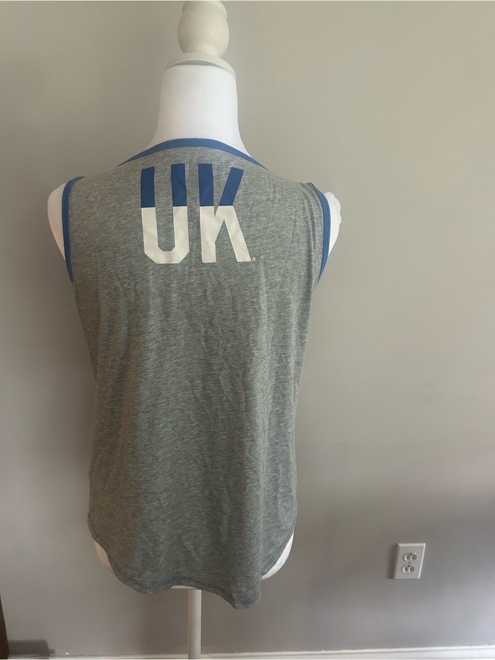 Nike University of Kentucky Wildcats Gray Tank Top - Picture 2 of 5